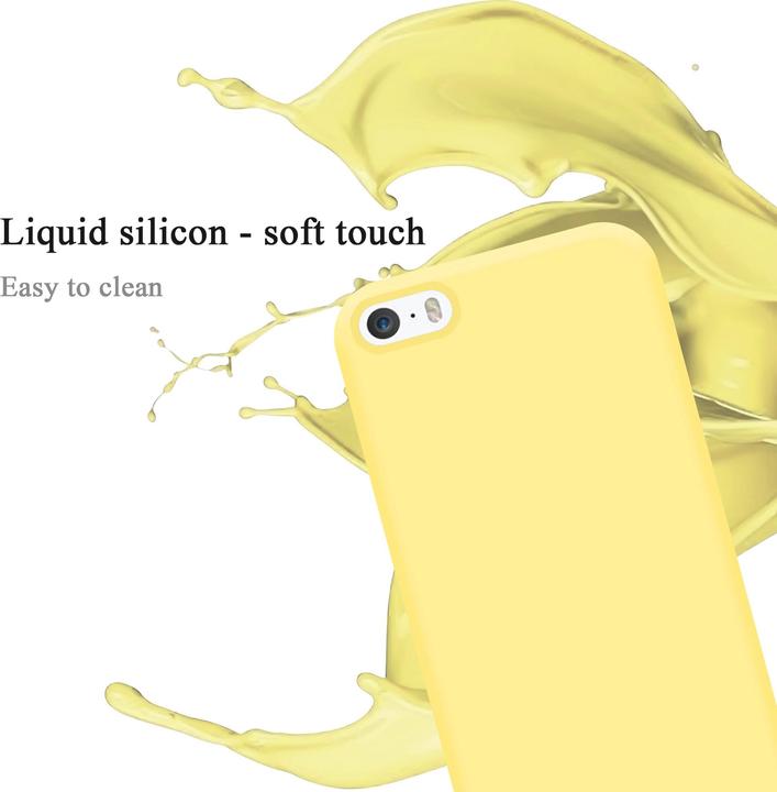 Immagine prodotto Cadorabo Copertura della cassa del silicone liquido TPU (Apple iPhone 5)