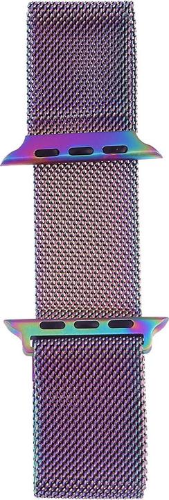 Image du produit Cover-Discount Apple Watch 42 / 44mm - Bracelet milanais en acier inoxydable arc-en-ciel (42 mm, 44 mm, Acier inoxydable, Apple Watch Series 1, Apple Watch Series 2, Apple Watch Series 3, Apple Watch Series 4, Apple Watch Series 5, Apple Watch Series 6, Apple Watch SE)