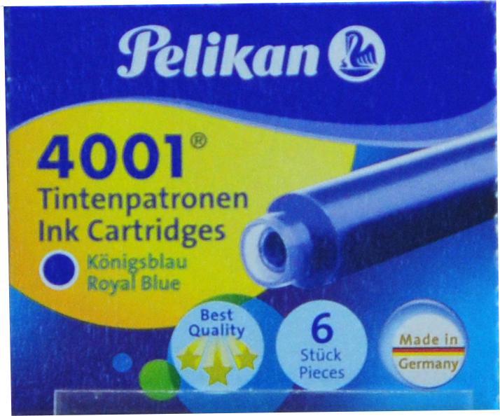 Produktbild Pelikan 4001 Tp/6 (Füllertinte, Blau)