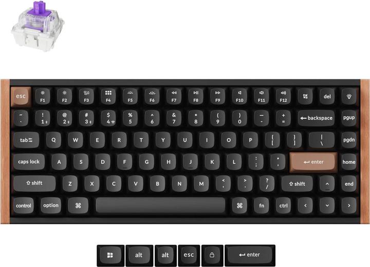 Image du produit Keychron K2 HE (US, Filaire, Sans fil)