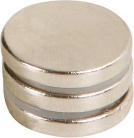 Actual product image Velleman Magnet Ø18 X 3mm 3 Pcs (3 x)