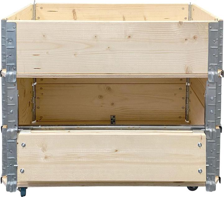 Produktbild Natura Punto Blumenkasten aus Holz mit Scharnieren