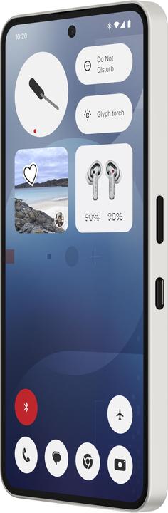 Produktbild Nothing Phone (3a) (256 GB, White, 6.77", Dual SIM, 50 Mpx, 5G)