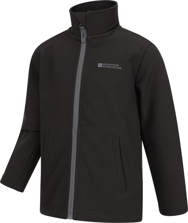 Actual product image Mountain Warehouse Childrens/Kids Grasmere Soft Shell Jacket (128)