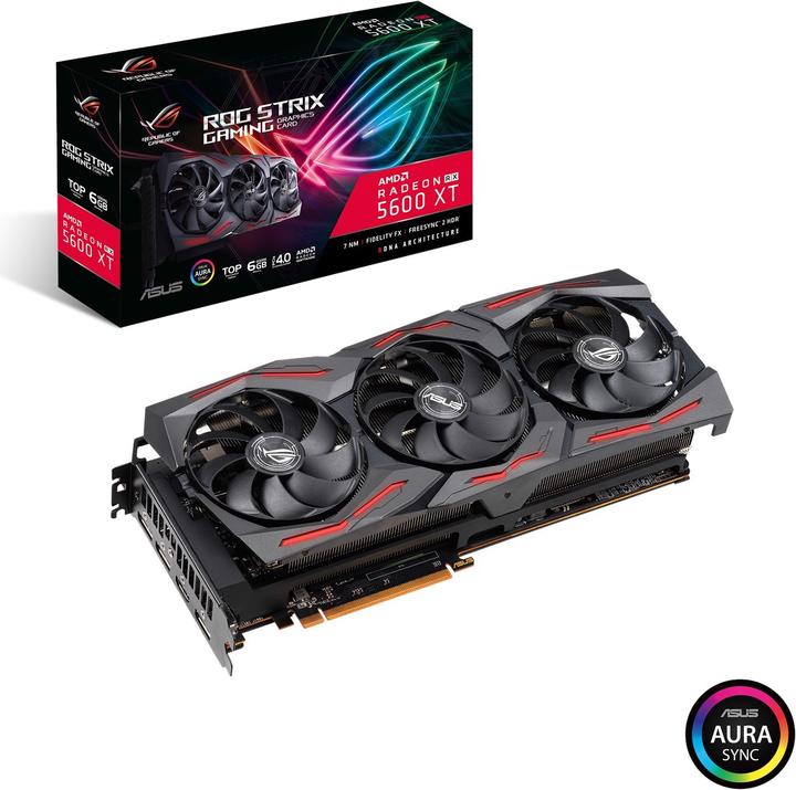 Produktbild ASUS Radeon ROG STRIX RX 5600XT T6G GAMING (6 GB)