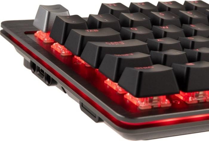 Productafbeelding Mountain Everest Max Gaming Keyboard - MX Speed Silver, ISO, DE Layout (NL, Bedraad)