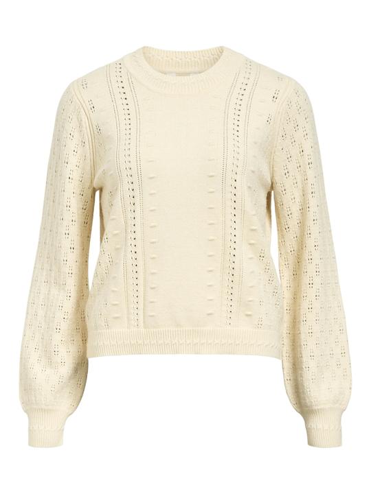 Object Gemusterter Pullover (XS)