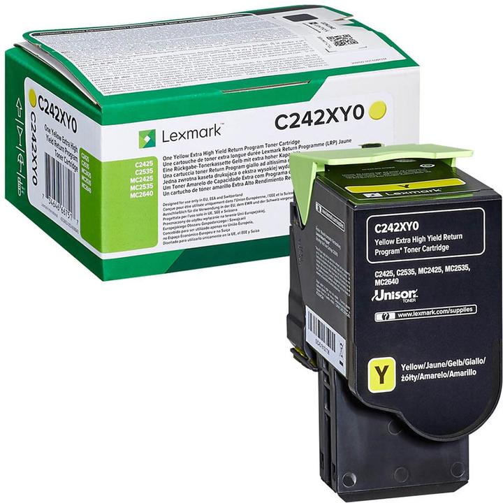 Produktbild Lexmark C242XY0 (Y)