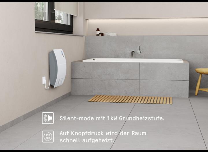Produktbild Stiebel Eltron Schnellheizer CK 20 Premium, 2kW für ca. 25 m², VDE geprüft, LC-Display, Timer, Silent Mode (2000 W)