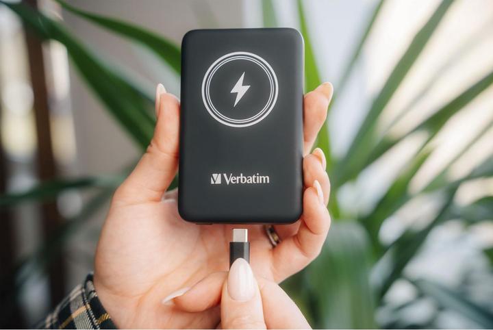 Actual product image Verbatim POWER BANK 5000 NOIR (5000 mAh, 20 W, 18.50 Wh)