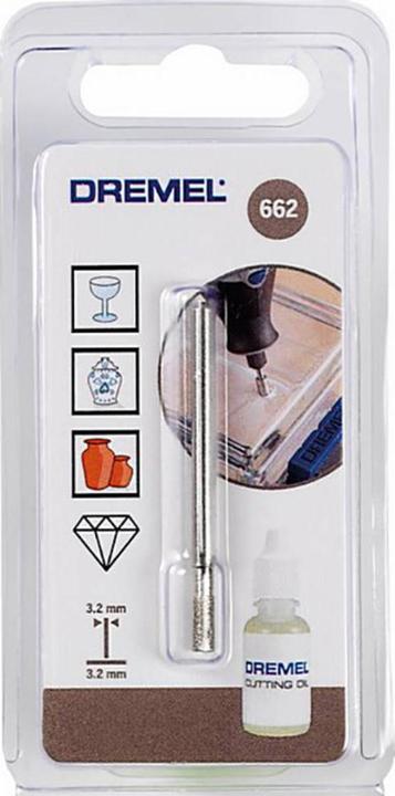 Productafbeelding Dremel Diamant glasboren (3,2 mm)