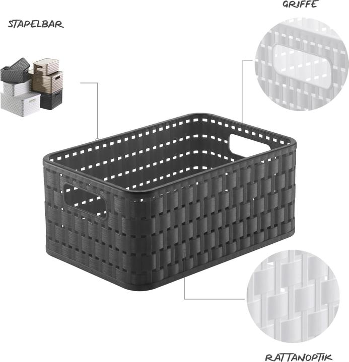 Image du produit Rotho Pays (1 x, 23.7 x 15.8 x 10.8 cm)