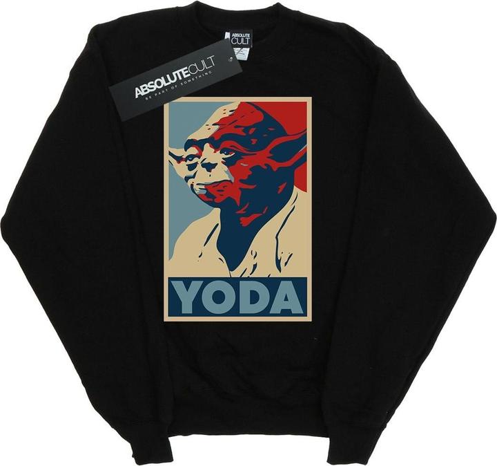 Produktbild Star Wars Yoda Poster Sweatshirt Mädchen (116)