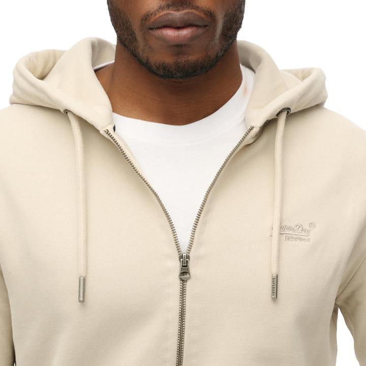 Actual product image Superdry Sweatjacke Casual Figurbetont Essential Logo Zip Hoodie (M)