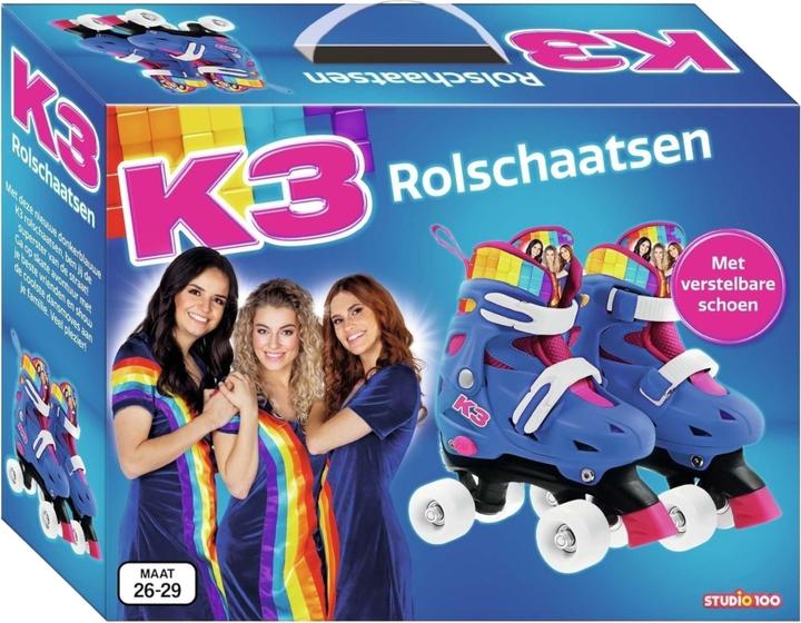 Actual product image K3 roller skates Rainbow, size 26-29 (26, 27, 28, 29)