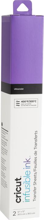 Actual product image Cricut Iron-on film Infusible Ink 2 pieces, violet