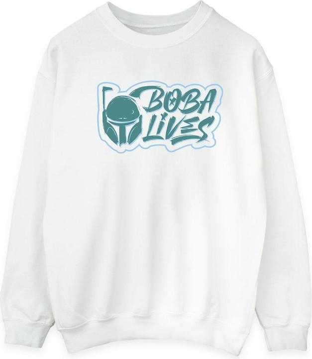 Immagine prodotto Star Wars The Book Of Boba Fett Lives Chest Felpa Uomo (L)
