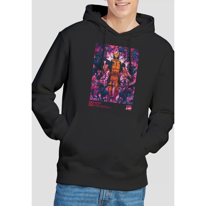 Actual product image Mens X-Men Wolverine Nightcrawler Hoodie (XL)