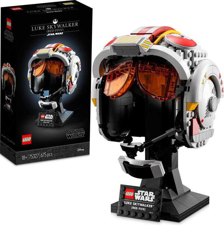 Actual product image LEGO Luke Skywalker helmet (75327, LEGO Star Wars)