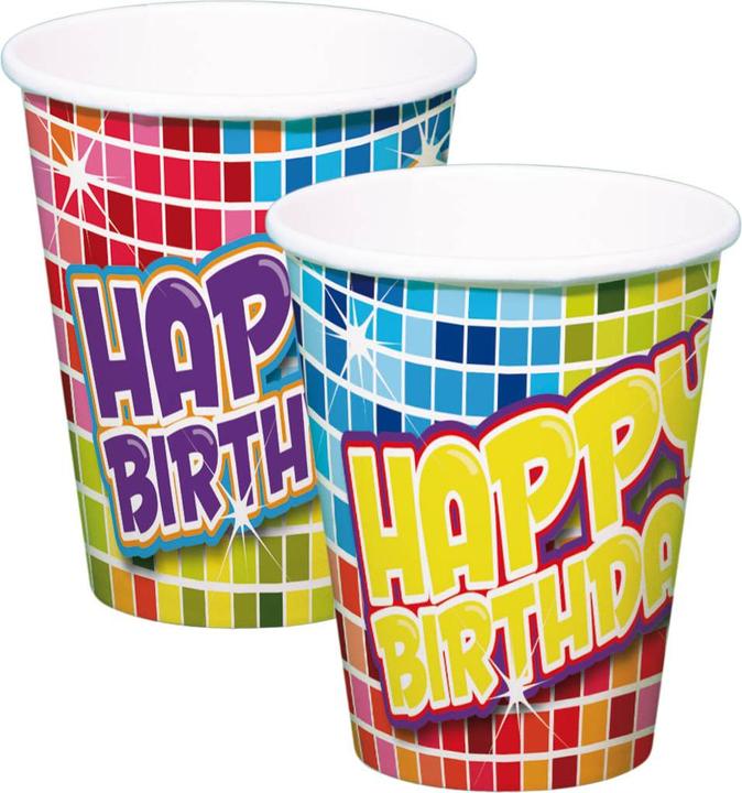 Produktbild Folat Geburtstag Becher (6 x)