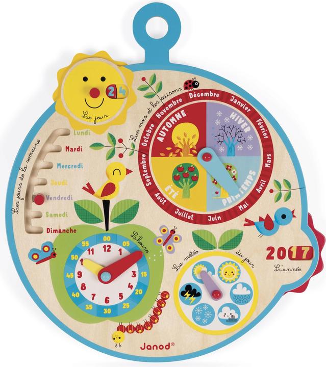 Image du produit Janod Calendrier Au fil du temps (Français)