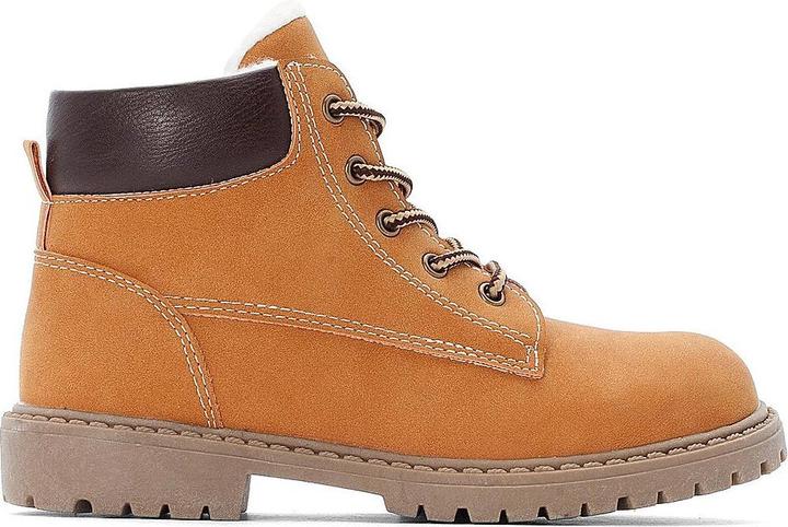 Image du produit La Redoute Collections Boots doublées avec lacets et fermeture éclair (31)
