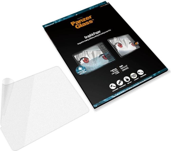 Actual product image PanzerGlass Graphic Paper (1 Piece, iPad Pro 12.9 2020 (4. Gen), iPad Pro 12.9 2021 (5th Gen), iPad Pro 12.9 2018 (3. Gen))
