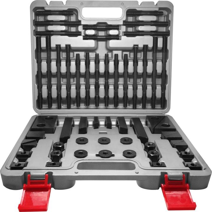 Produktbild Paulimot Spannpratzen-Set 58-teilig M12 / 14 mm im Koffer (70 mm)