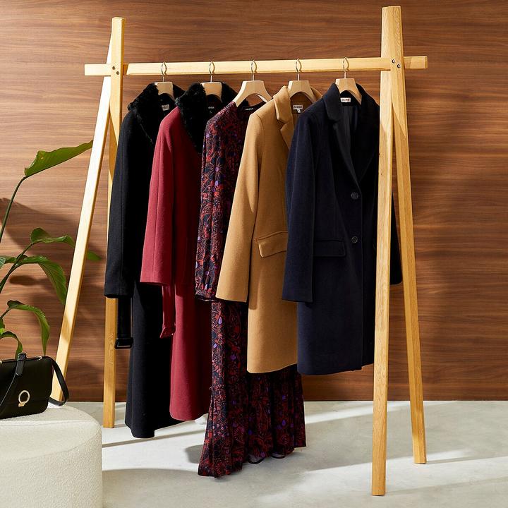 Actual product image Anne Weyburn Half-length coat with button fastening (46)