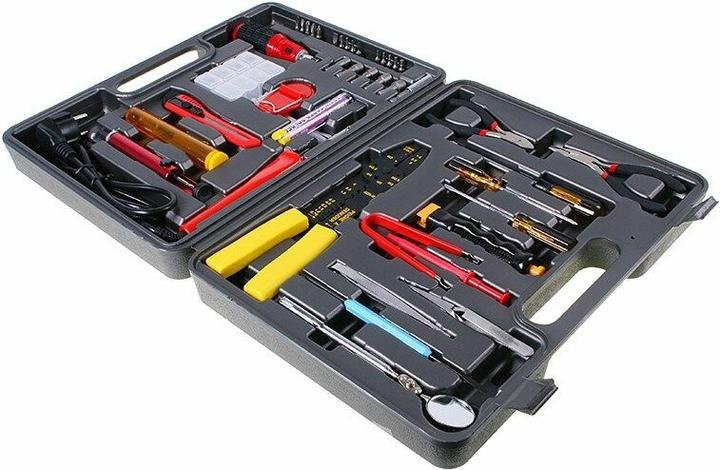 Actual product image InLine Tool set for computers and electronics, 61 pieces