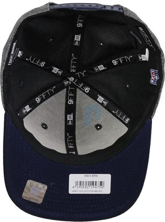 Image du produit New Era NFL - New England Patriots - Grey Collection 9Fifty Snapback Cap Gris ML (59)