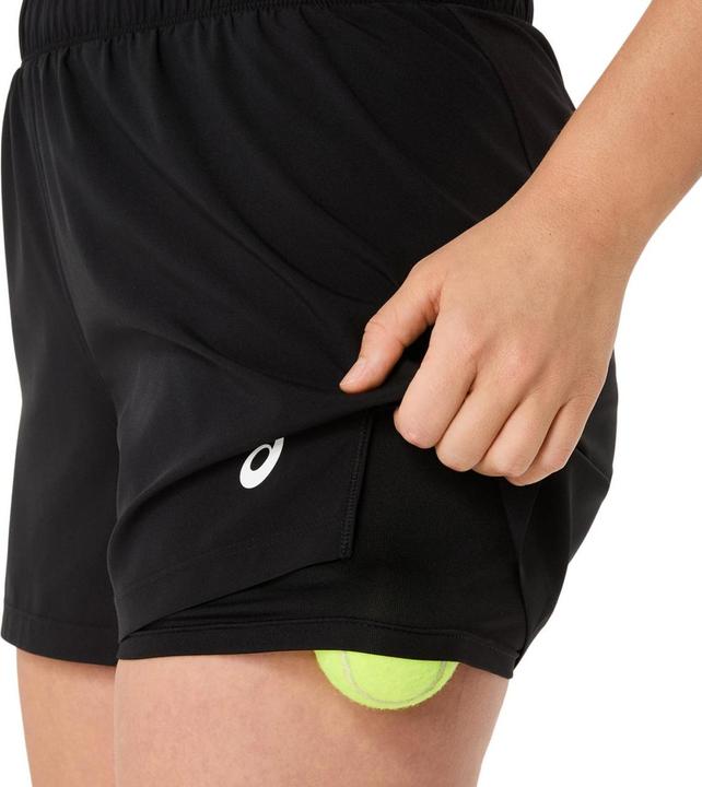 Immagine prodotto ASICS Performance Court 2-N-1 Short Damen Schwarz (S)