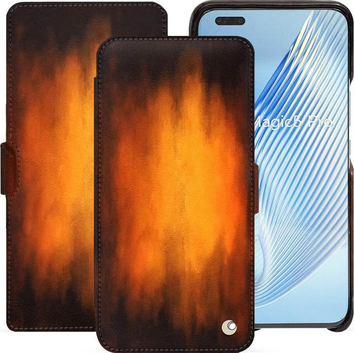 Productafbeelding Noreve Leren omslag horizontaal (Honor Magic5 Pro)