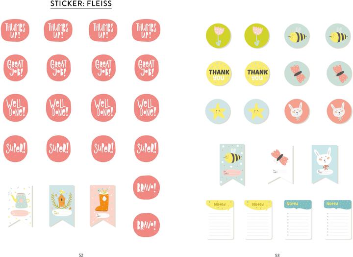 Image du produit Bullet Journal - Livre d'autocollants pour les enseignants