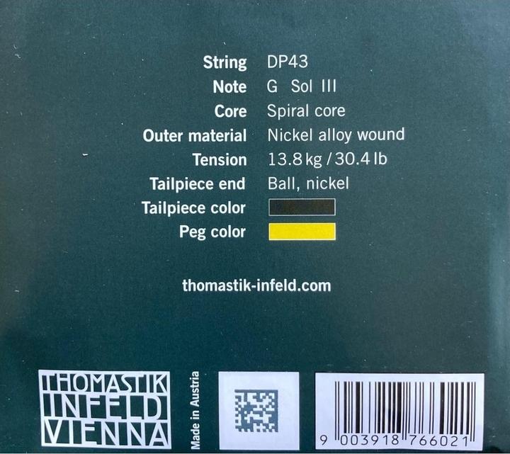 Immagine prodotto Thomastik Thom. Violoncello Dominante Pro