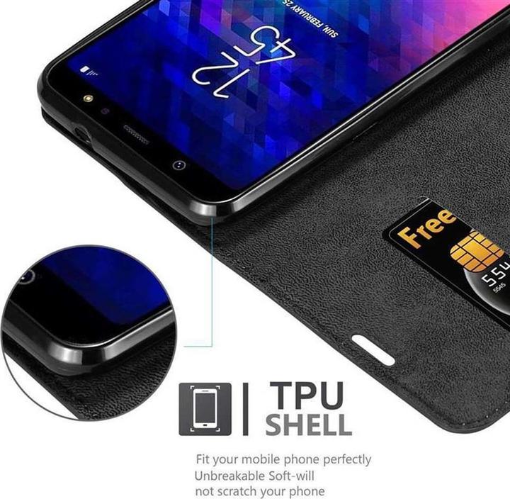 Productafbeelding Cadorabo Boek Onzichtbare Magneethoes (Samsung Galaxy A6+)