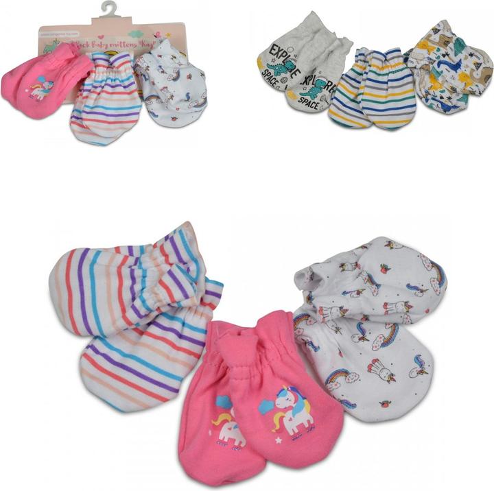 Produktbild Cangaroo Baby-Fäustlinge Kay 3er Set (46)