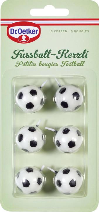 Image du produit Dr. Oetker Bougie de football (6 pcs)