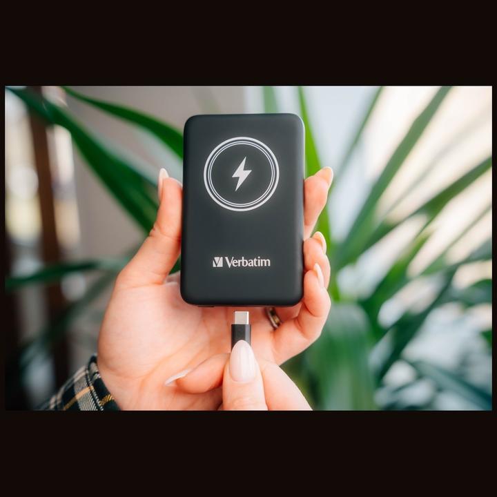 Actual product image Verbatim POWER BANK 5000 NOIR (5000 mAh, 20 W, 18.50 Wh)