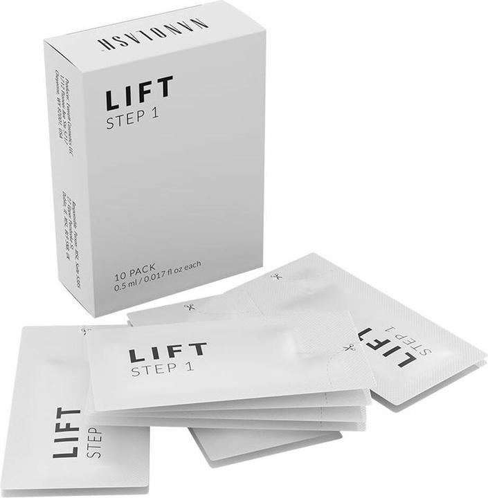 Immagine prodotto NoName Step 1 Lift 10 Bustine di attivatore per il sollevamento e la laminazione delle ciglia (Ciglia artificiali)