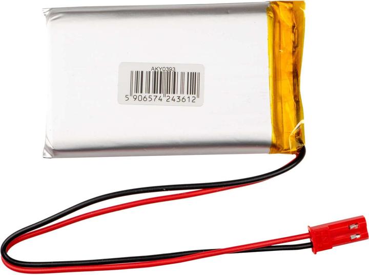 Immagine prodotto Akyga LP903759 Akkupack x Spezial-Akku LiPo 3.7 V 2200 mAh (3.70 V, 2200 mAh)