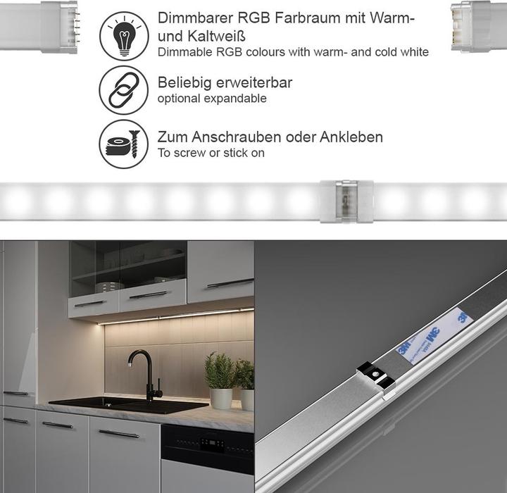 Immagine prodotto Vicco LED Stripe (RGBW, 55 cm)