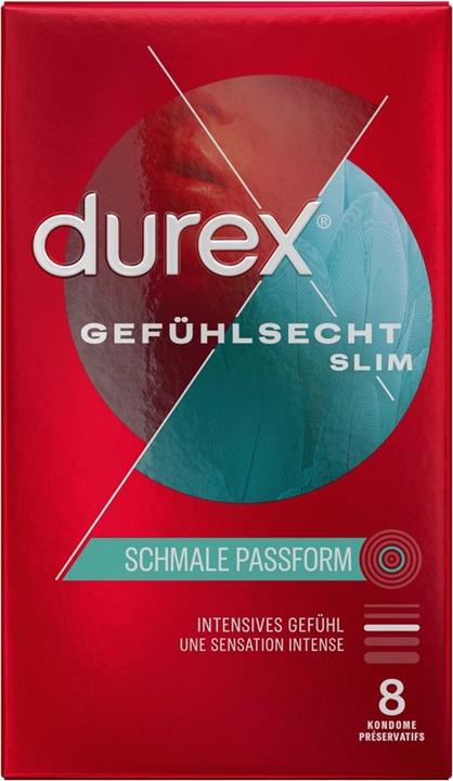 Produktbild Durex Gef??hlsecht Slim Fit (8 Stk.)