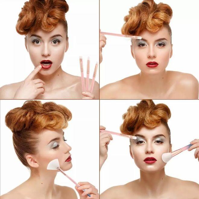 Produktbild MU Style Schminkpinsel Set mit Box (Set)