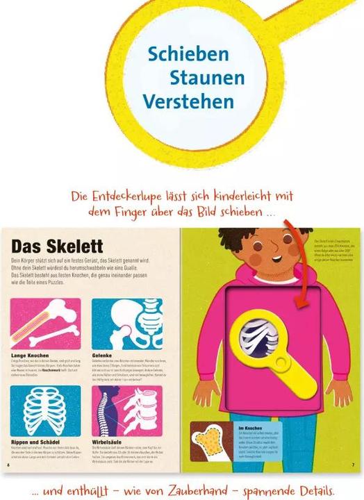 Produktbild Ravensburger Das Buch mit der Lupe: Mein Körper (Deutsch, Nancy Dickmann, Karin Ehrhardt, Adam Howling)