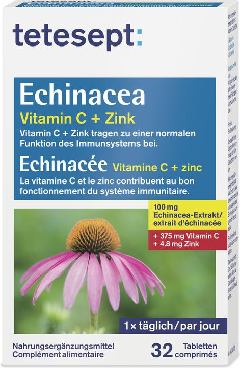 Tetesept Echinacea (32 Stück, Tabletten, 53 g)