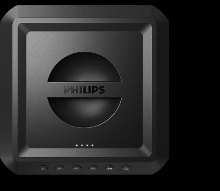 Actual product image Philips Bluetooth Speaker TAX4207/10 Black (12 h, Electrical connection)
