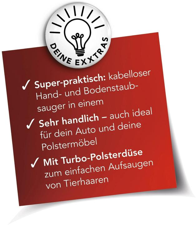 Produktbild Maxxmee Akku-Hand- und Stielsauger Pet Star