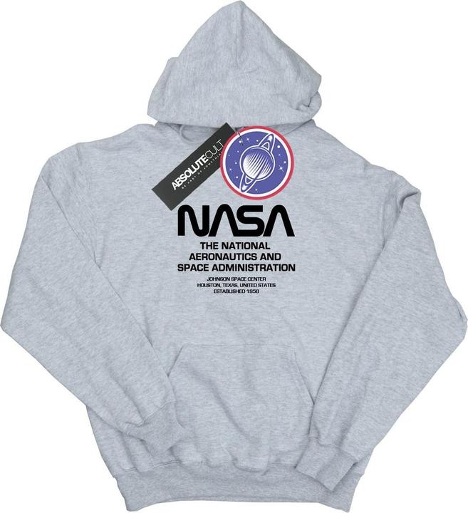 Image du produit Nasa - Sweat à capuche WORM BLURB - Homme (XXL)