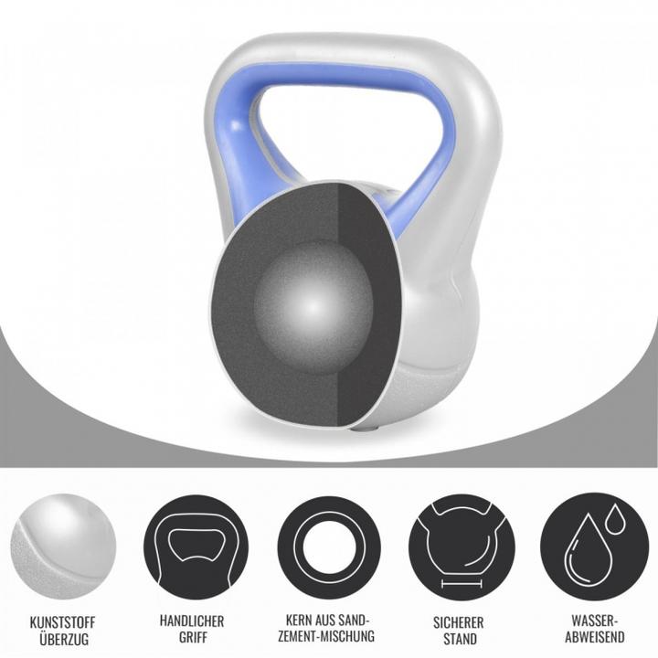 Immagine prodotto Gorilla Sports Kettlebell alla moda (2 x 8 kg, 2 x 6 kg, 2 x 3 kg)